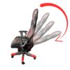 Cobra gaming chair Akidragon - Red-Grey - immagine 5